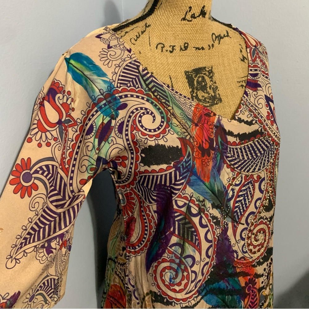Signature Studio Print Top - Picture 4 of 11